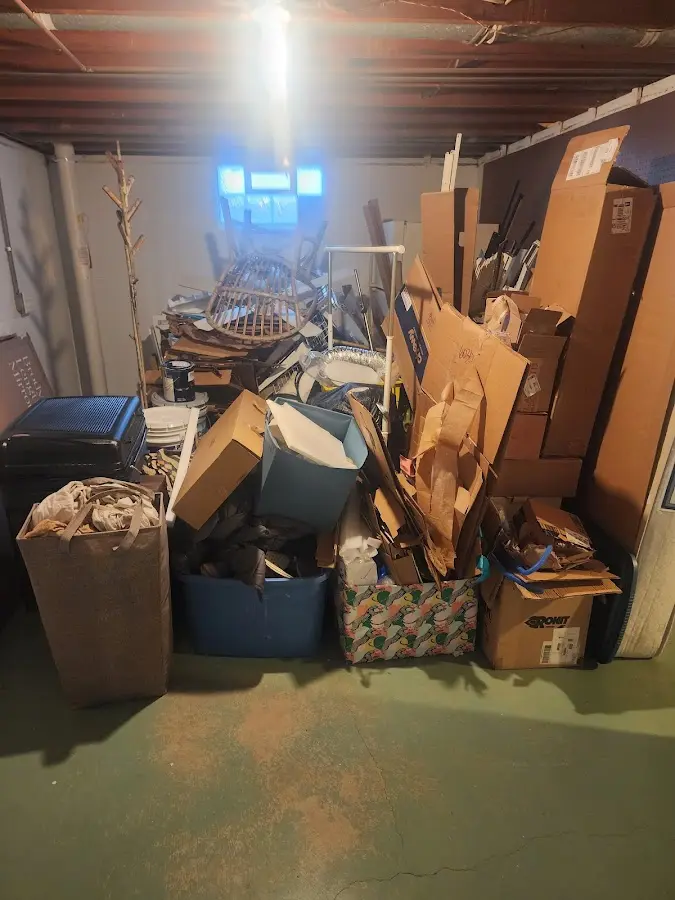 Roll-off dumpster container at job site for Construction Dumpster Rental in Rancho Cucamonga